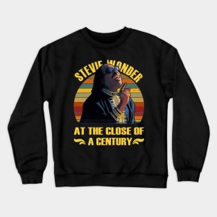 Living for Stevie Wonder's Harmonica Solos Crewneck Sweatshirt